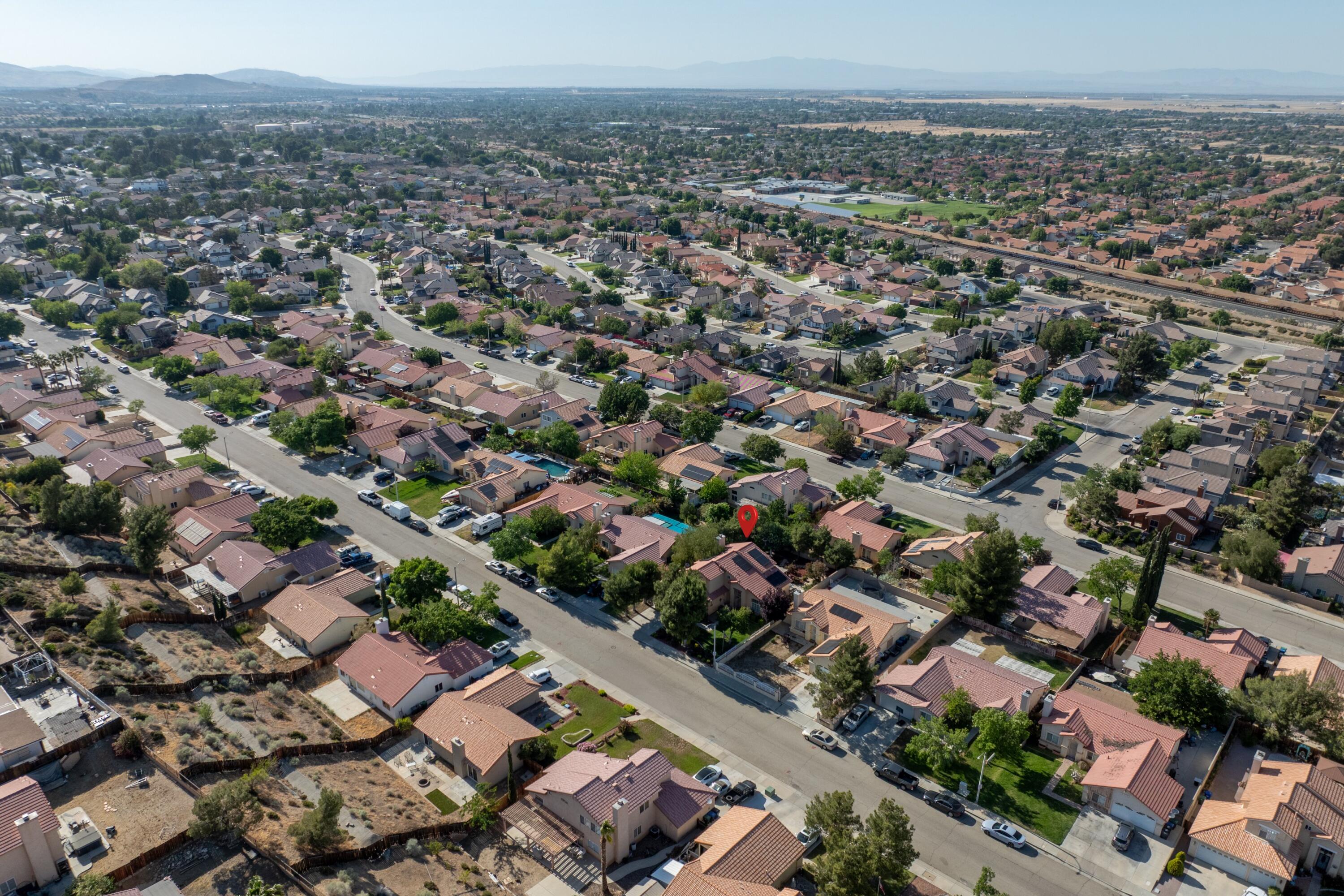 3229 Quarry Road Palmdale, CA 93550 - Photo 29 of 32 an aerial view of a city