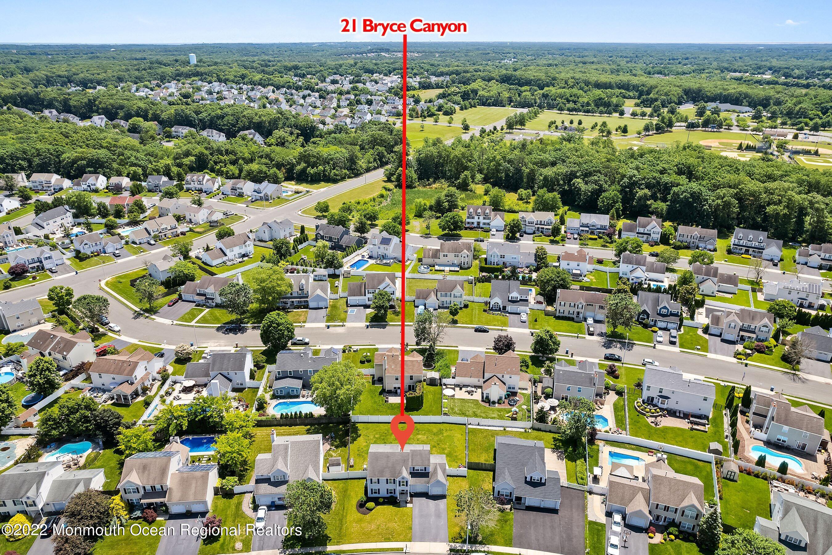 21 Bryce Canyon Road Howell, NJ 07731 - Photo 40 of 43 01-FrontAerial1a PINNED