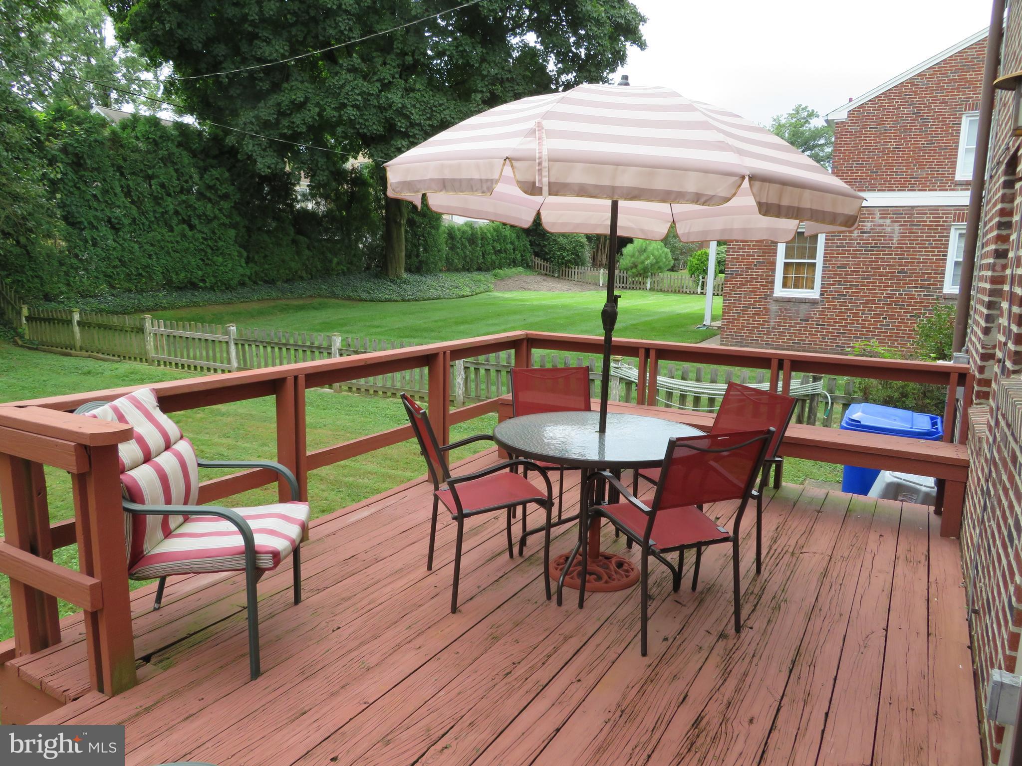 616 Croyden Road Cheltenham, PA 19012 - Photo 3 of 27 Sun yourself on the rear deck