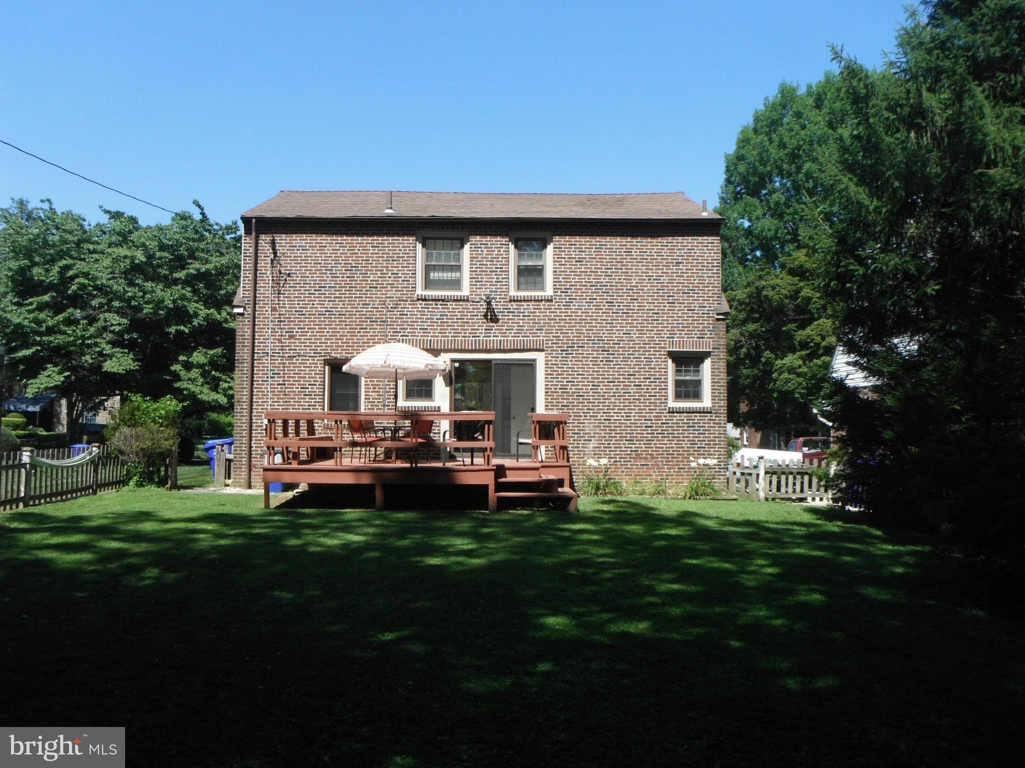 616 Croyden Road Cheltenham, PA 19012 - Photo 27 of 27 From the back of the yard.