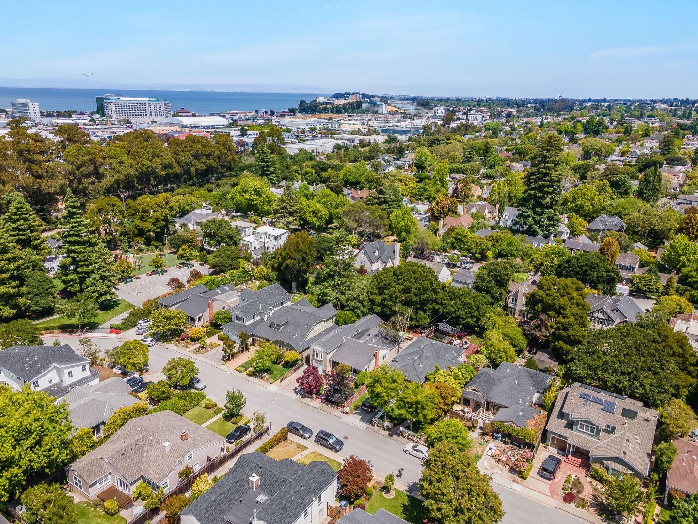 1127 Eastmoor Road Burlingame, CA 94010 - Photo 56 of 58 an aerial view of a city