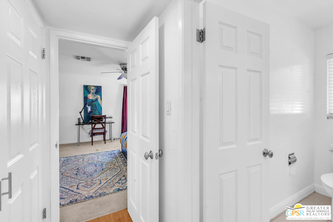 68401 Rodeo Road Cathedral City, CA 92234 - Photo 21 of 46 a view of a livingroom from a hallway