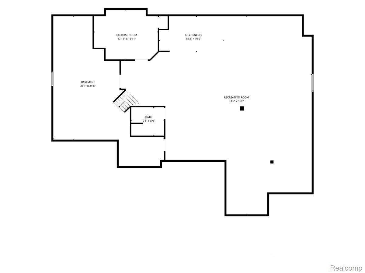 3071 Emeraude Court Rochester, MI 48306 - Photo 53 of 60 Basement.jpg
