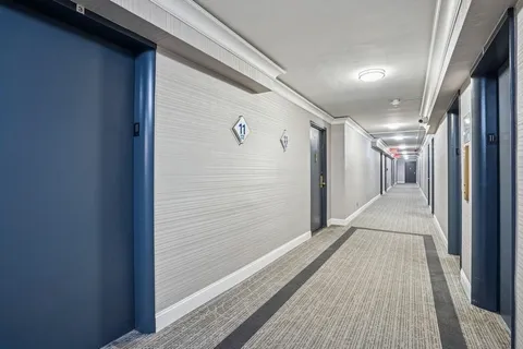 a view of a hallway