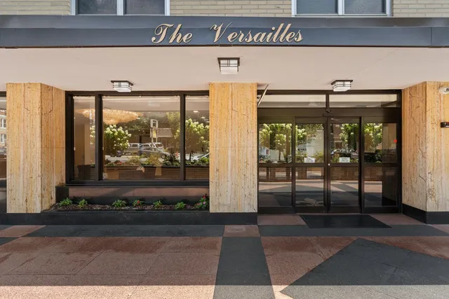 a view of a entryway door front of house