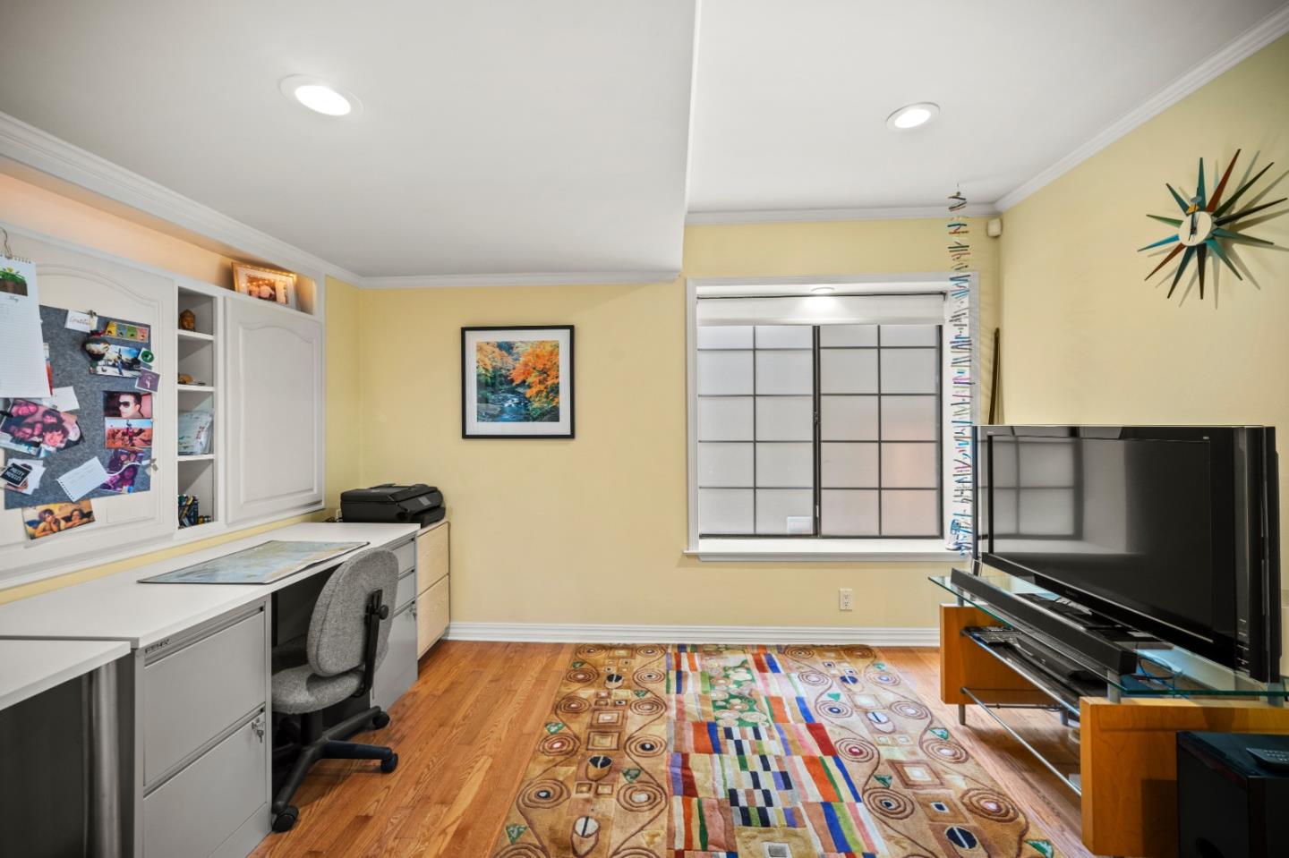 1051 Highlander Drive Seaside, CA 93955 - Photo 26 of 40 a view of a kitchen with fridge and workspace