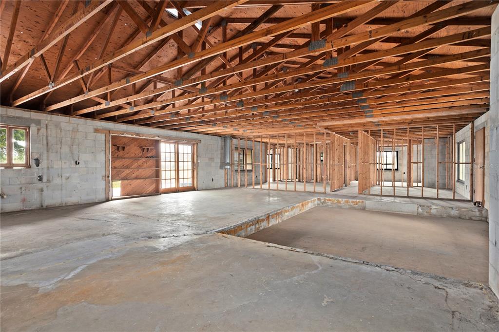 17425 Lake Ingram Road Winter Garden, FL 34787 - Photo 24 of 38 a view of a room with wooden walls
