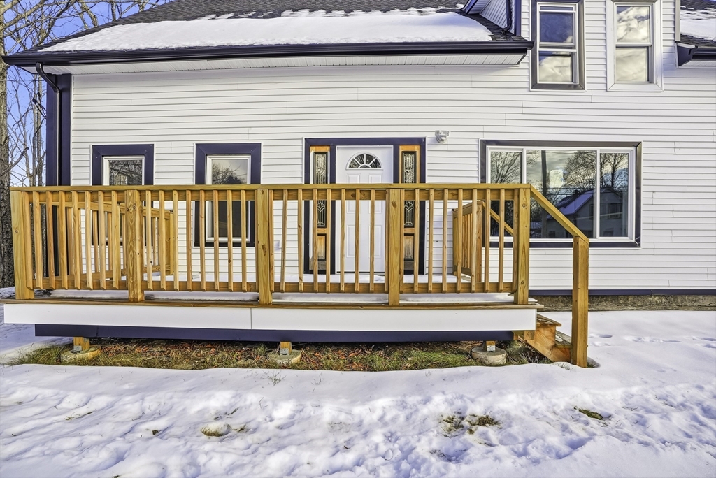 140 Spring Street Athol, MA 01331 - Photo 3 of 42 a view of backyard with swimming pool and deck
