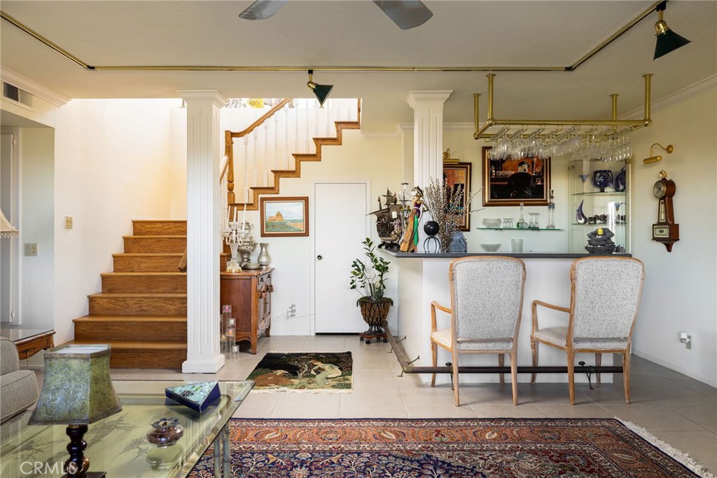 39 Harbor Ridge Drive Newport Beach, CA 92660 - Photo 27 of 53 a living room with furniture and wooden floor