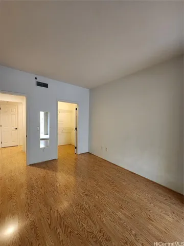 a view of empty room