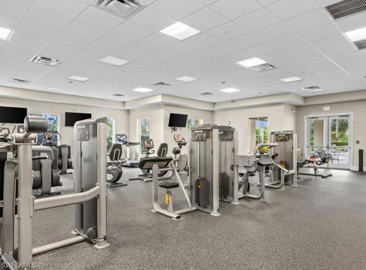 2934 Citrus Street Naples, FL 34120 - Photo 23 of 29 a view of a room with gym equipment