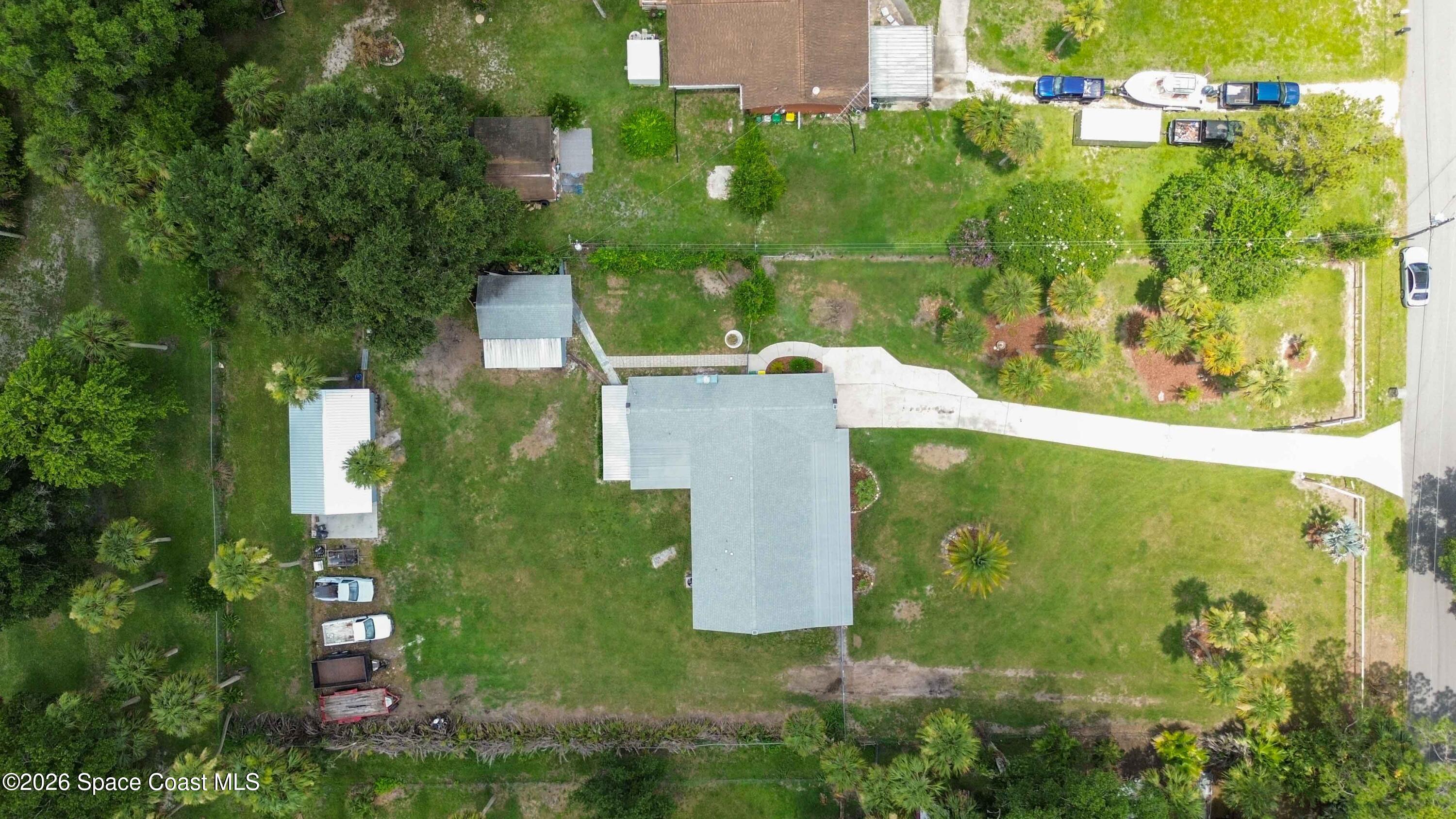 4105 Rector Road Cocoa, FL 32926 - Photo 40 of 49 Aerial of Property