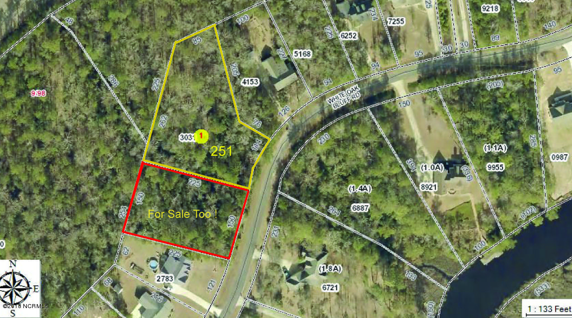 251 White Oak Bluff Road Stella, NC 28582 - Photo 9 of 31 Aerial Map - 251 2