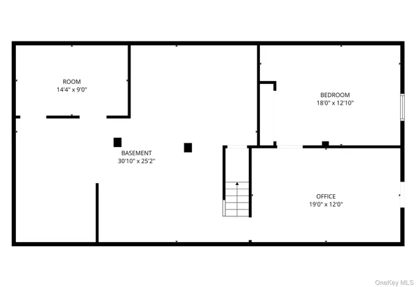 a picture of a floor plan