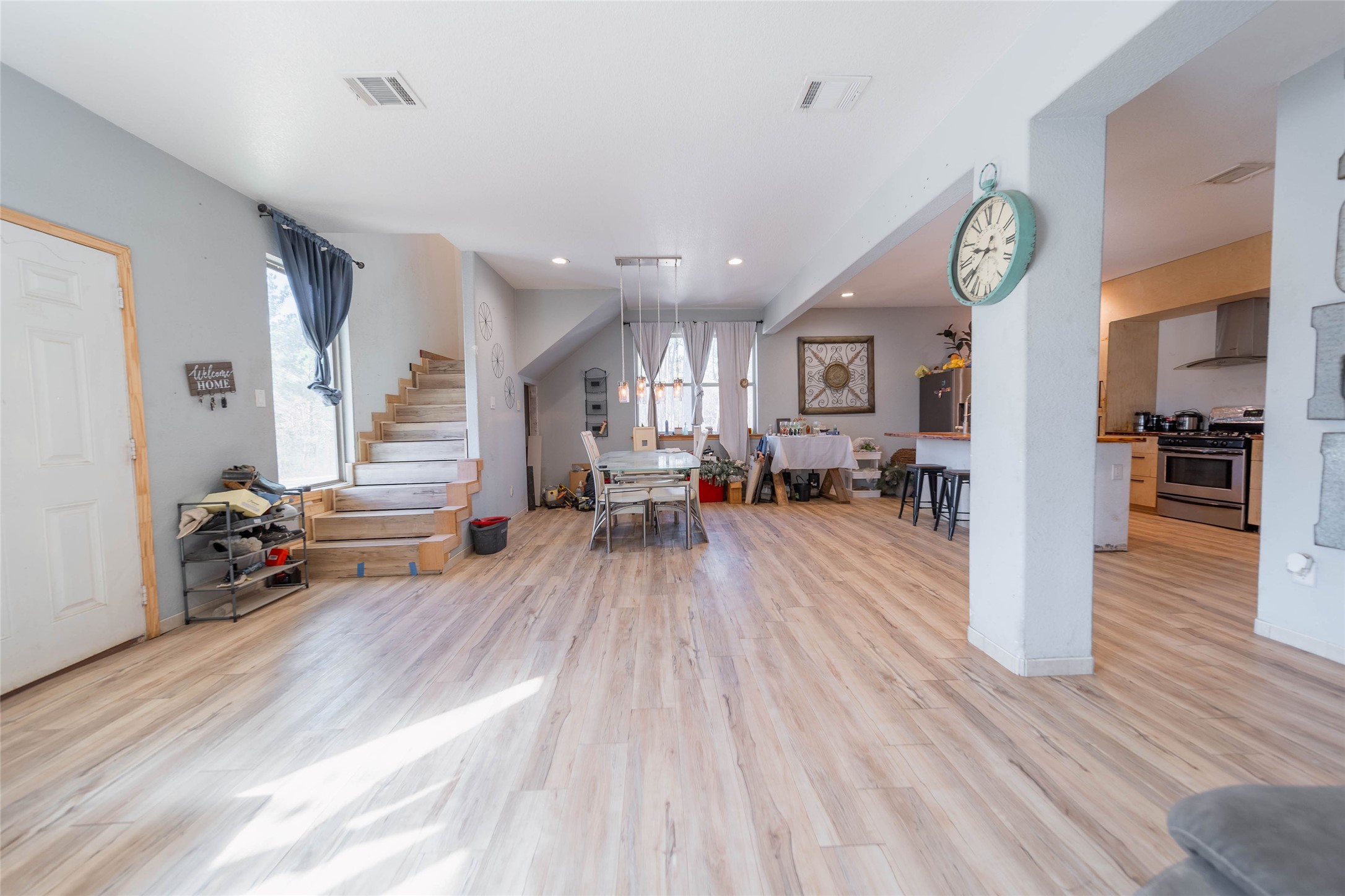 11 Seth Cleveland, TX 77328 - Photo 12 of 50 a view of a living room and hardwood floor