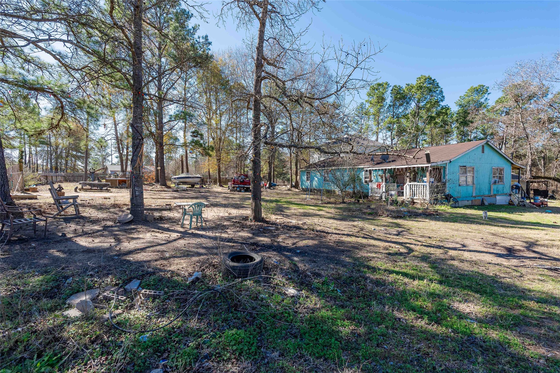 11 Seth Cleveland, TX 77328 - Photo 41 of 50 a view of house with trees in the background