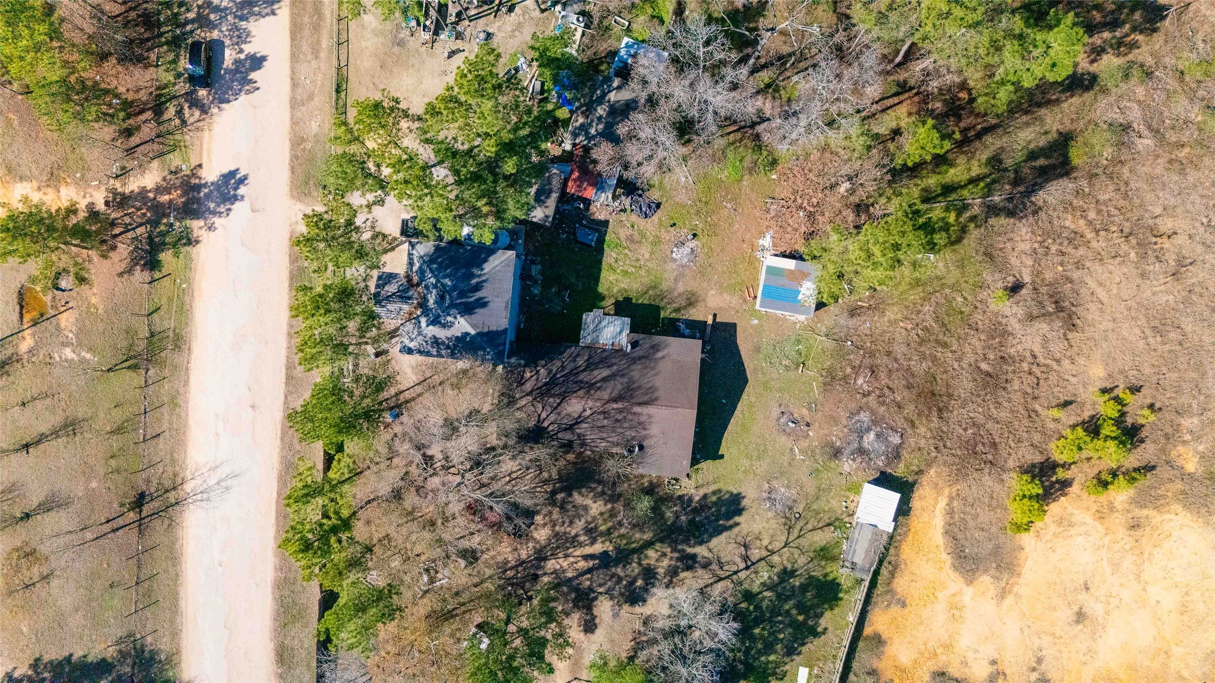 11 Seth Cleveland, TX 77328 - Photo 48 of 50 a view of a yard with plants and large trees