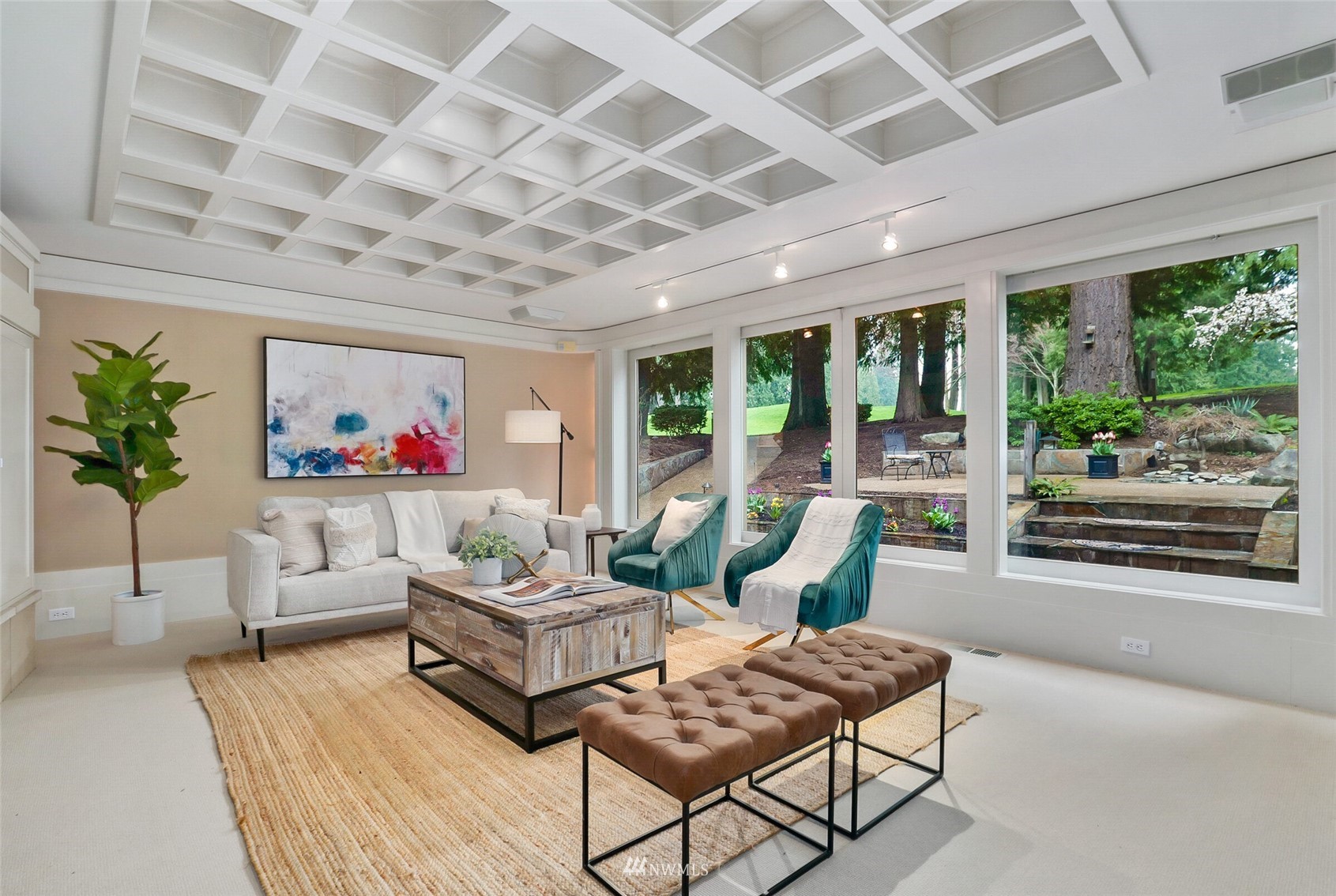2315 216th Place Northeast Sammamish, WA 98074 - Photo 14 of 38 a living room with furniture and a large window