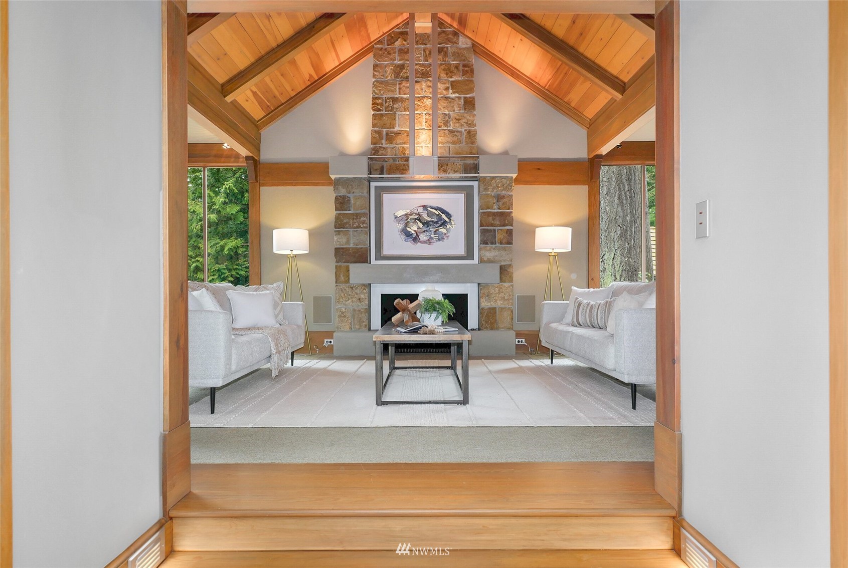 2315 216th Place Northeast Sammamish, WA 98074 - Photo 4 of 38 a living room with furniture and a table