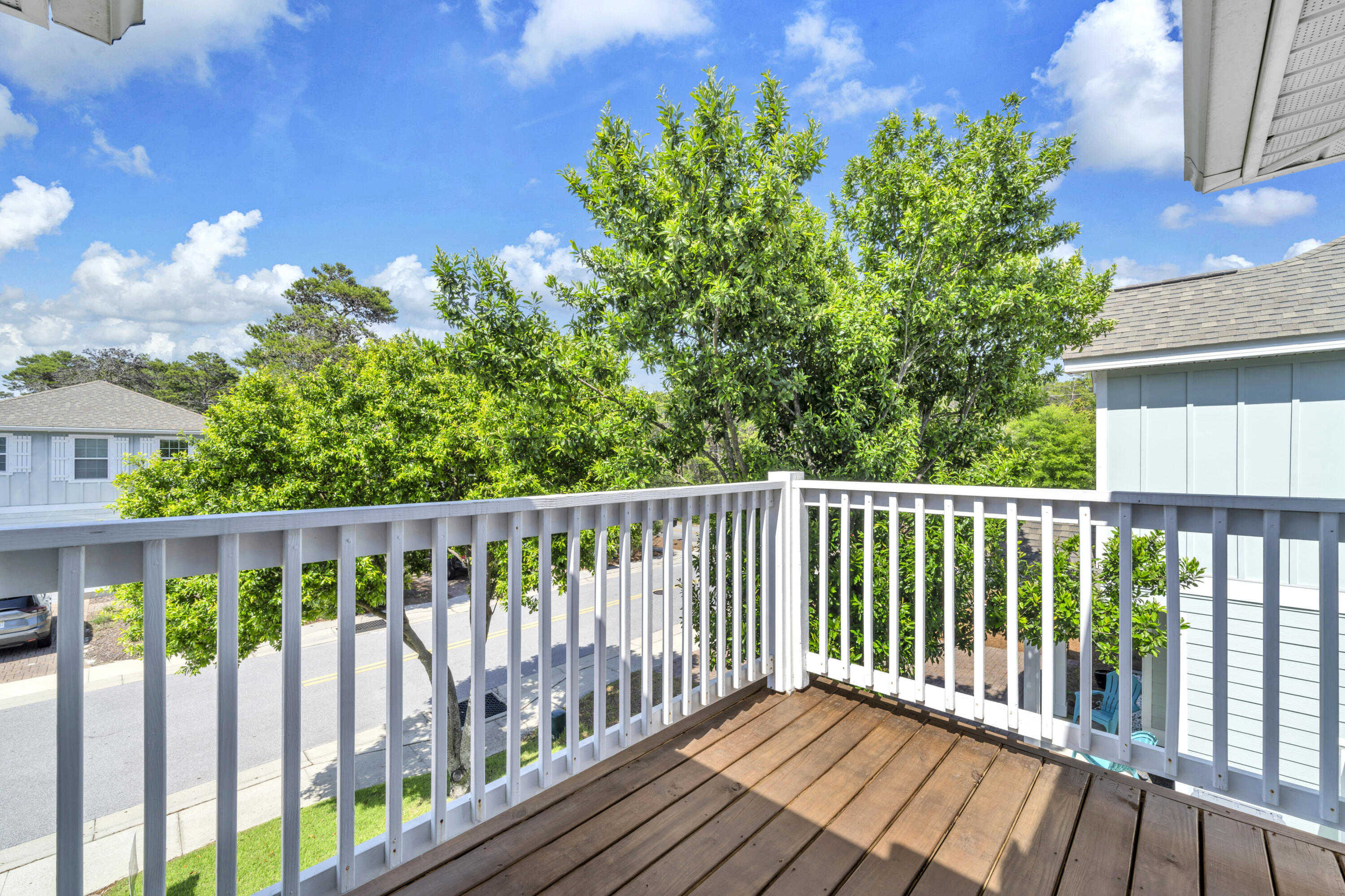 19 Topside Drive Inlet Beach, FL 32461 - Photo 11 of 28 a view of a wooden roof deck