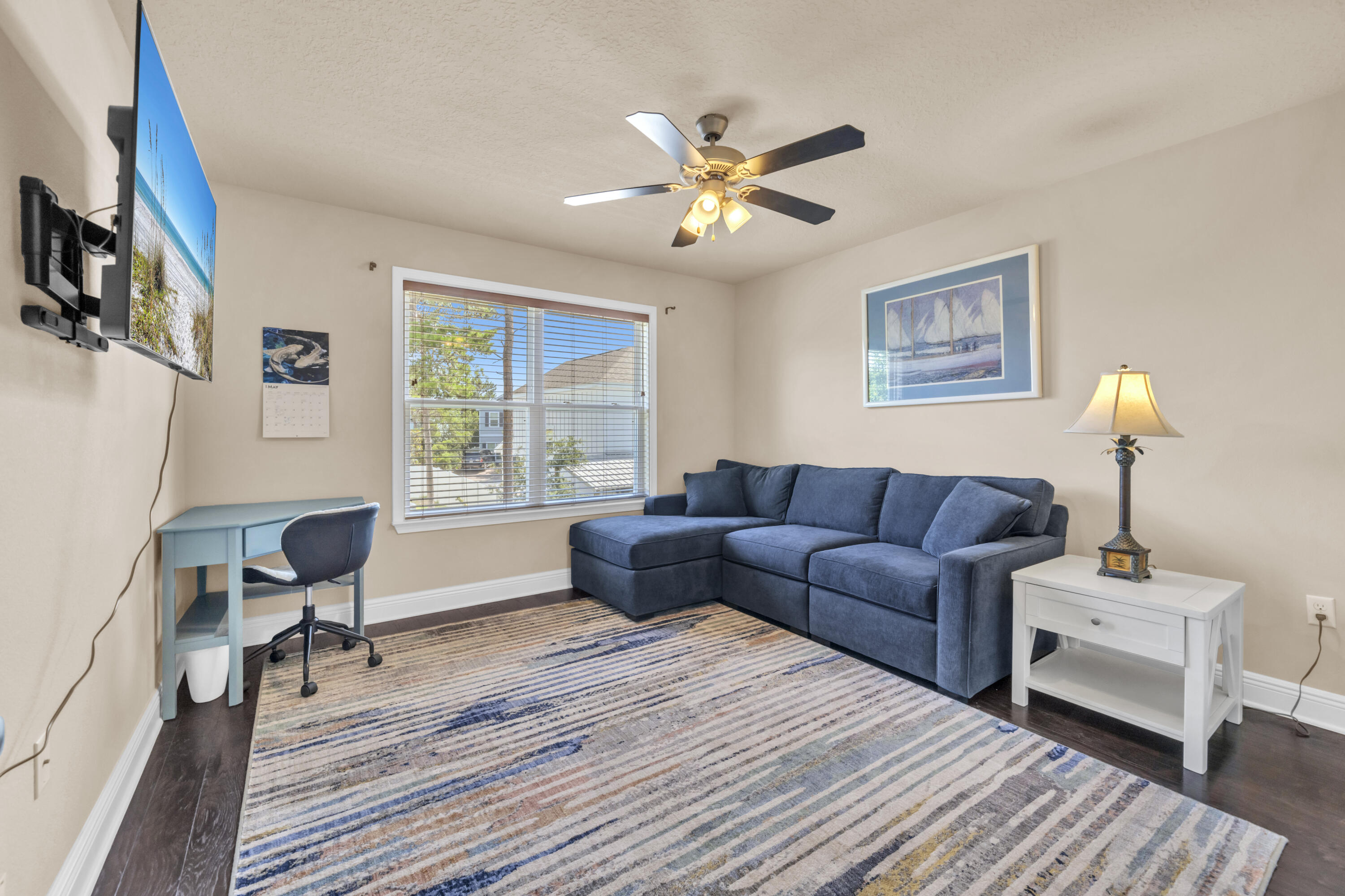 19 Topside Drive Inlet Beach, FL 32461 - Photo 14 of 28 a living room with furniture and a window