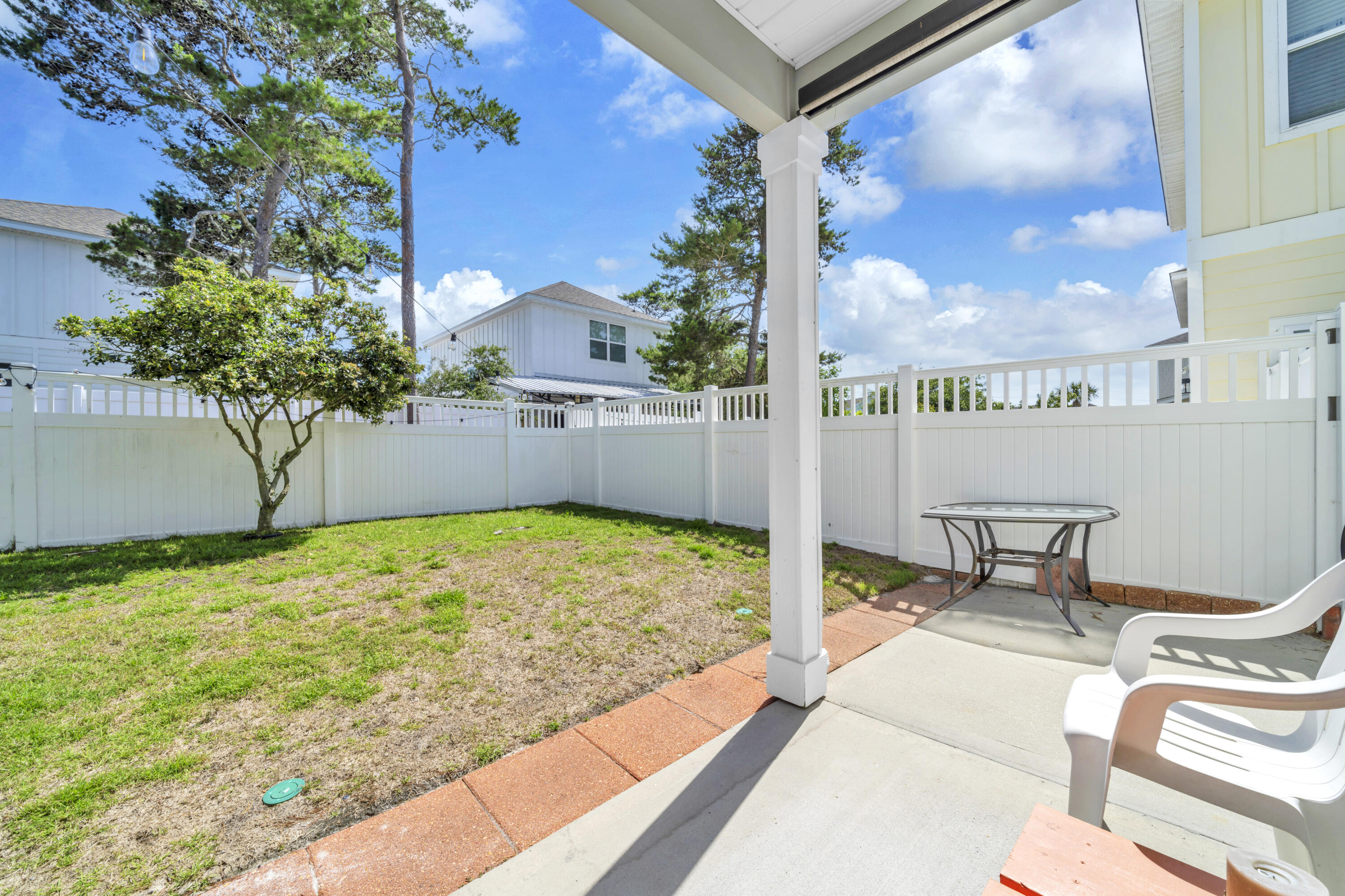 19 Topside Drive Inlet Beach, FL 32461 - Photo 20 of 28 a view of a patio with a yard