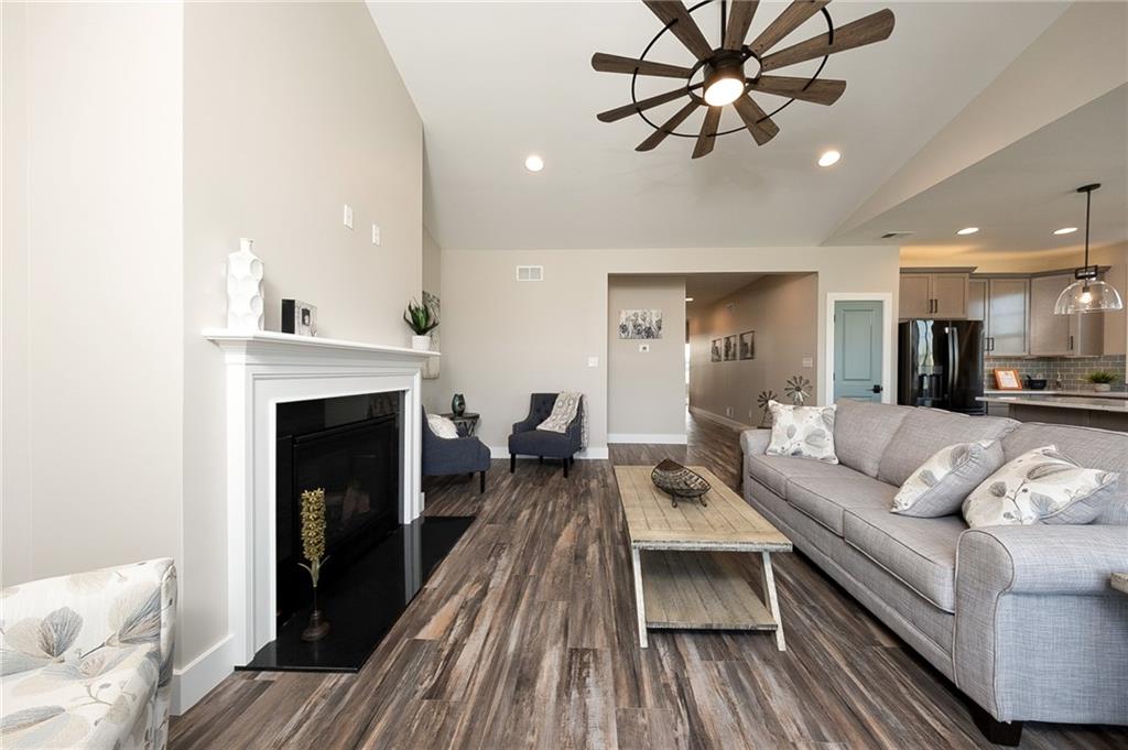 103 Ridge Line Drive Apollo, PA 15613 - Photo 24 of 39 a living room with furniture and a fireplace