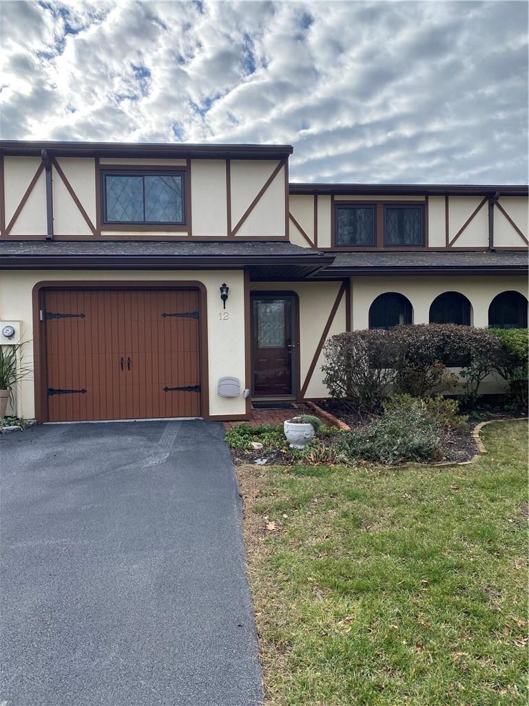 a house view with a outdoor space