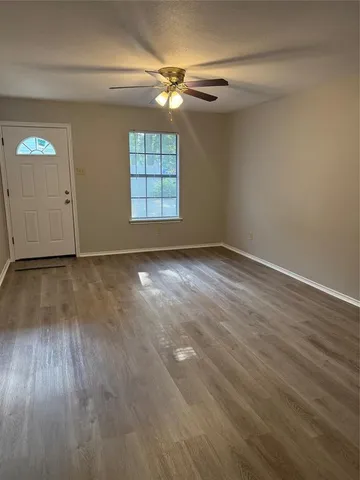 wooden floor in an empty room