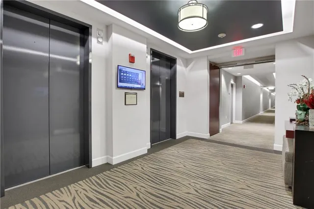 a view of empty room