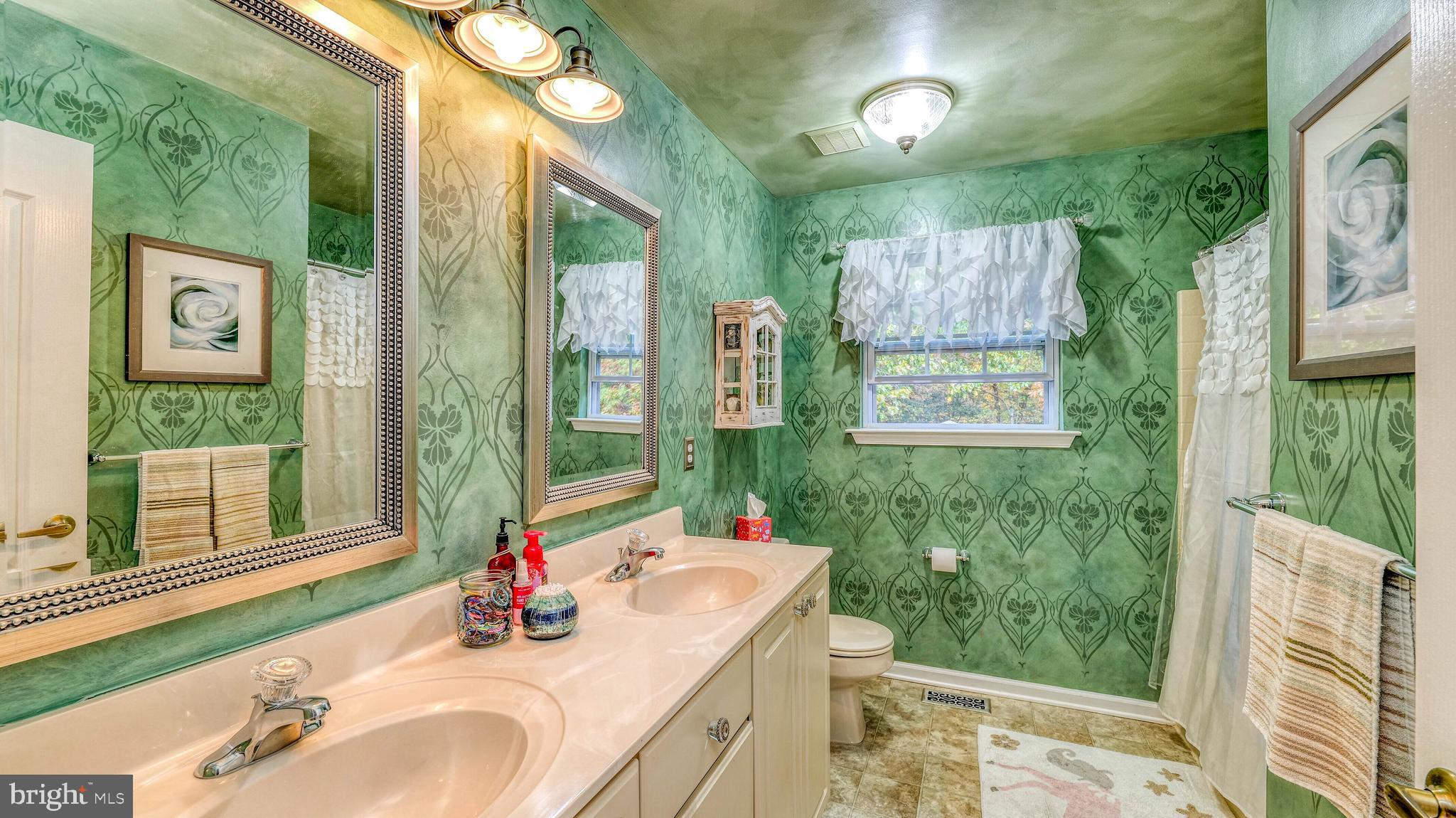 107 Millstone Way Monroeville, NJ 08343 - Photo 27 of 40 a bathroom with a sink mirror and a bathtub