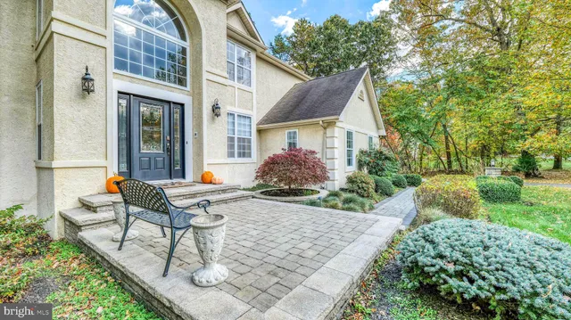 a house view with a seating space