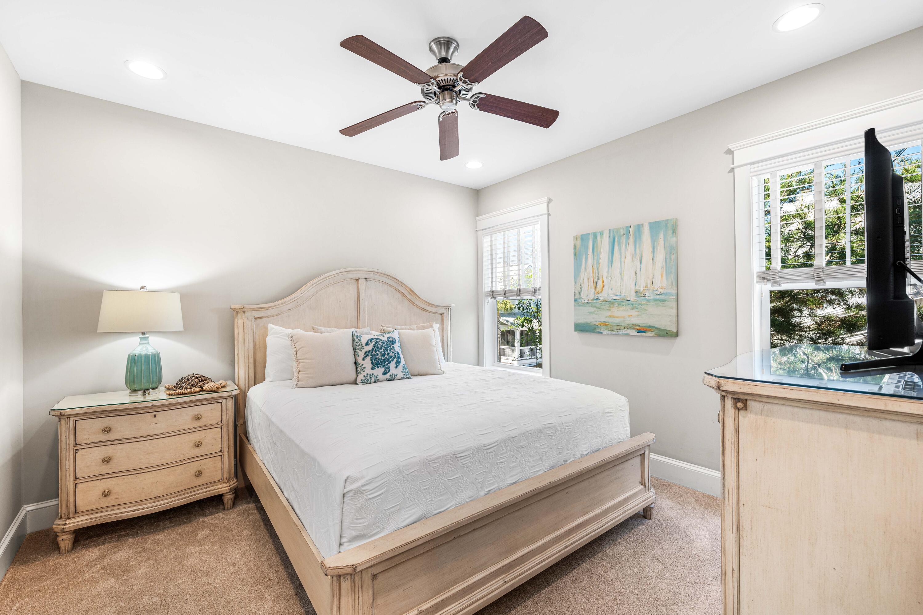 27 Federal Street Inlet Beach, FL 32461 - Photo 46 of 74 a bedroom with a bed and a window