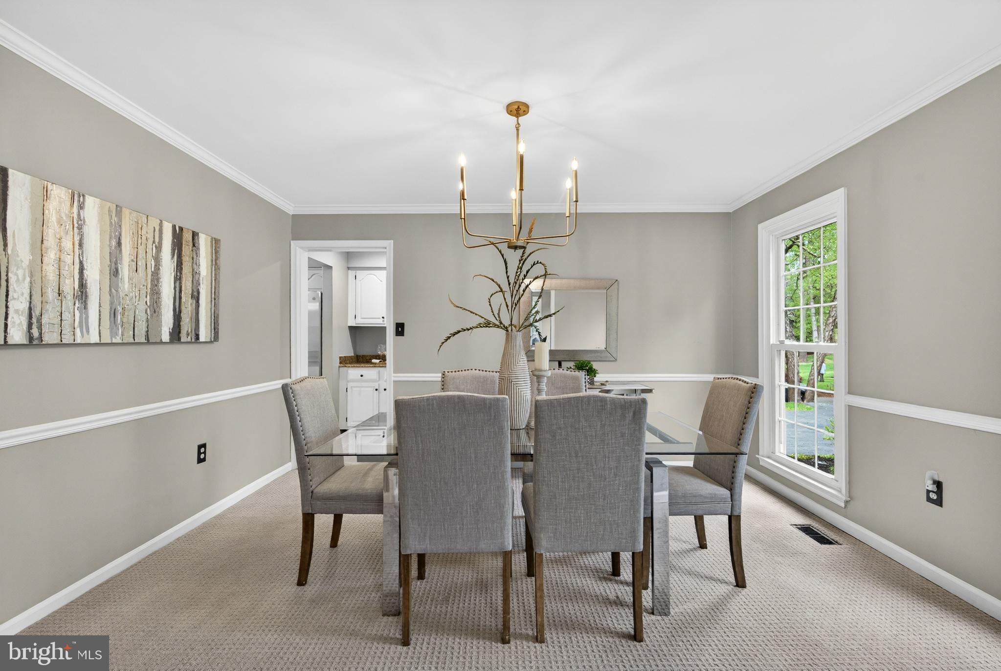 2906 Oakton Ridge Circle Oakton, VA 22124 - Photo 8 of 42 a view of a dining room with furniture and window