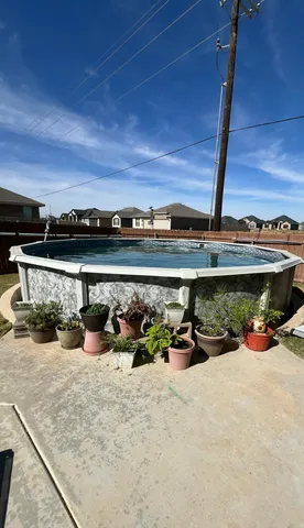 a view of outdoor space with seating area