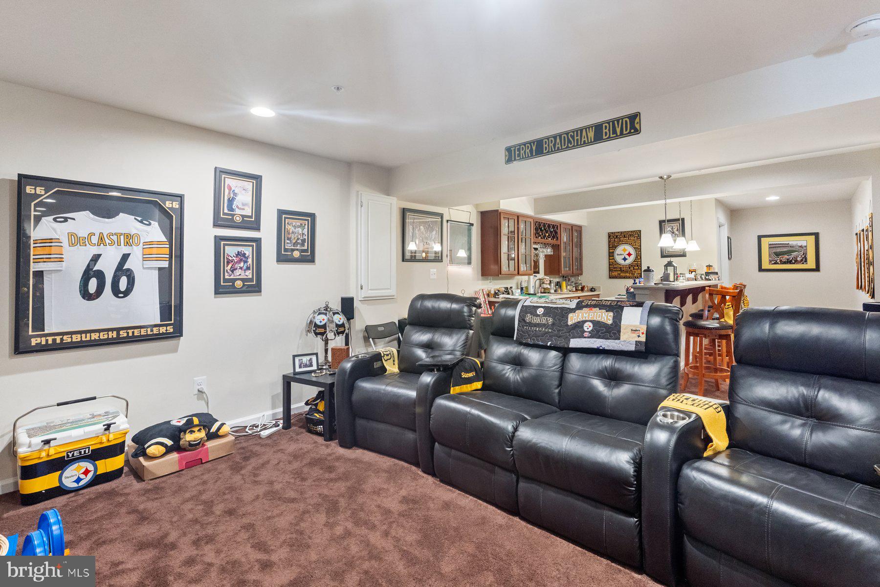 150 Cool Springs Road North East, MD 21901 - Photo 26 of 54 a living room with furniture a couch and paintings on the wall