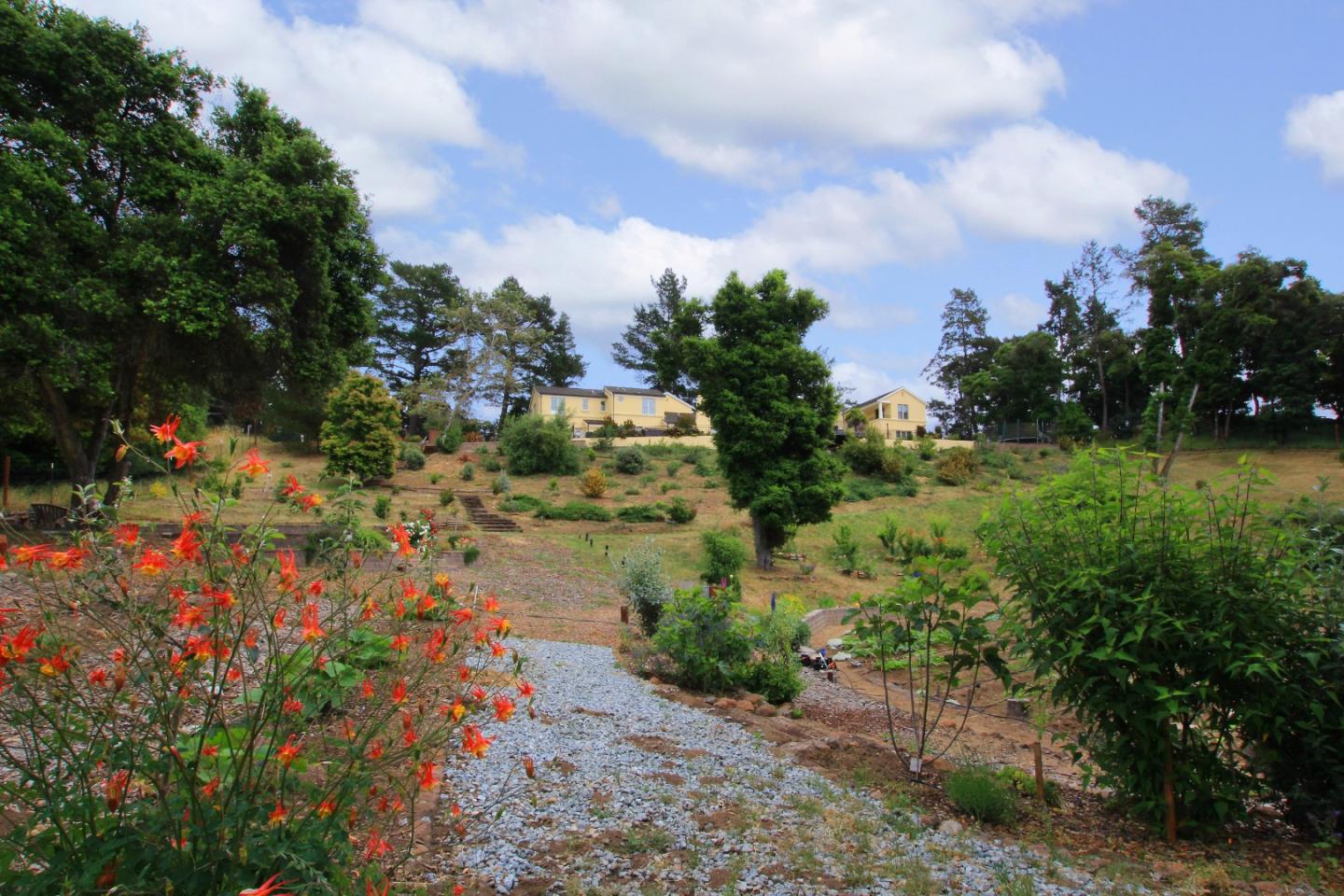 595 Day Valley Road Aptos, CA 95003 - Photo 30 of 37 an aerial view of residential houses with outdoor space and trees