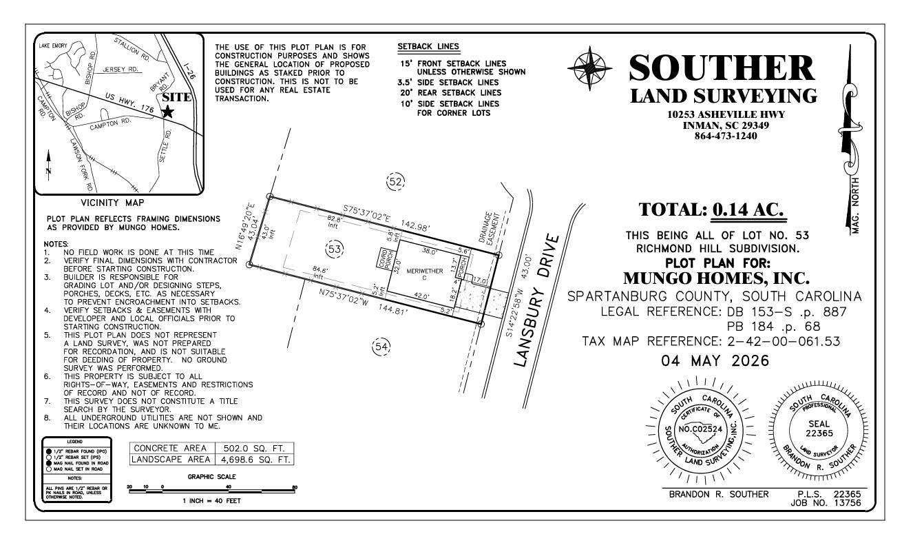 12187 Lansbury Drive Inman, SC 29349 - Photo 4 of 5