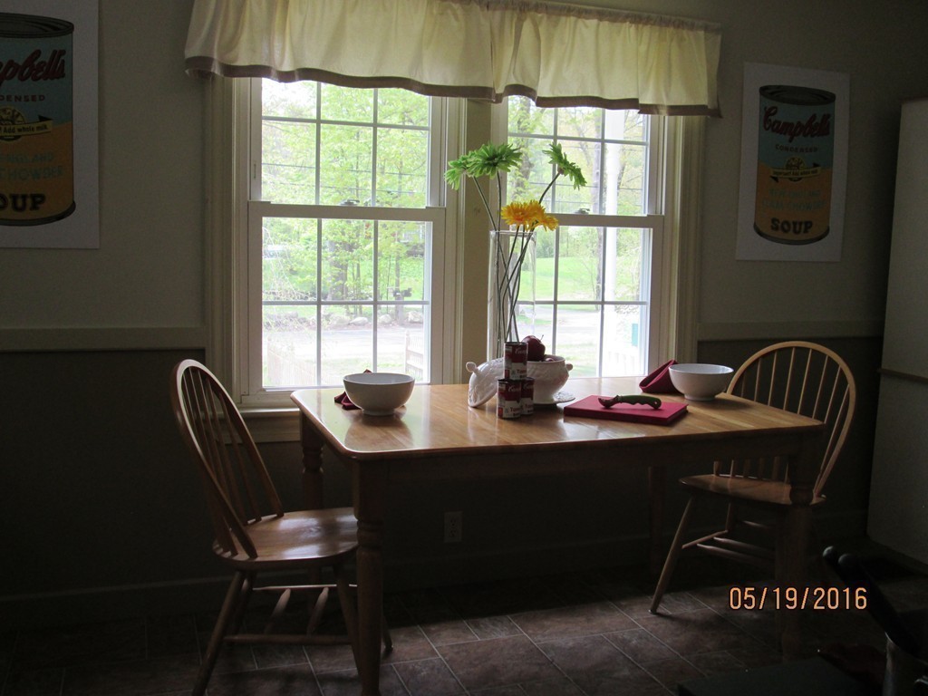 198 Ball Hill Road Princeton, MA 01541 - Photo 15 of 26 a view of a dining room with furniture window and outside view