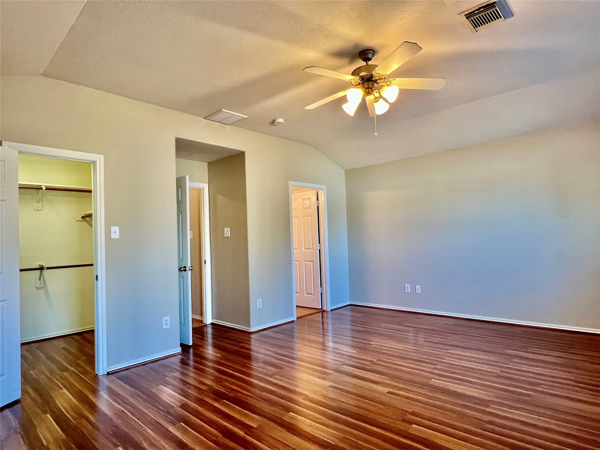 11834 Ramla Place Trail Houston, TX 77089 - Photo 12 of 30 wooden floor in an empty room with a window