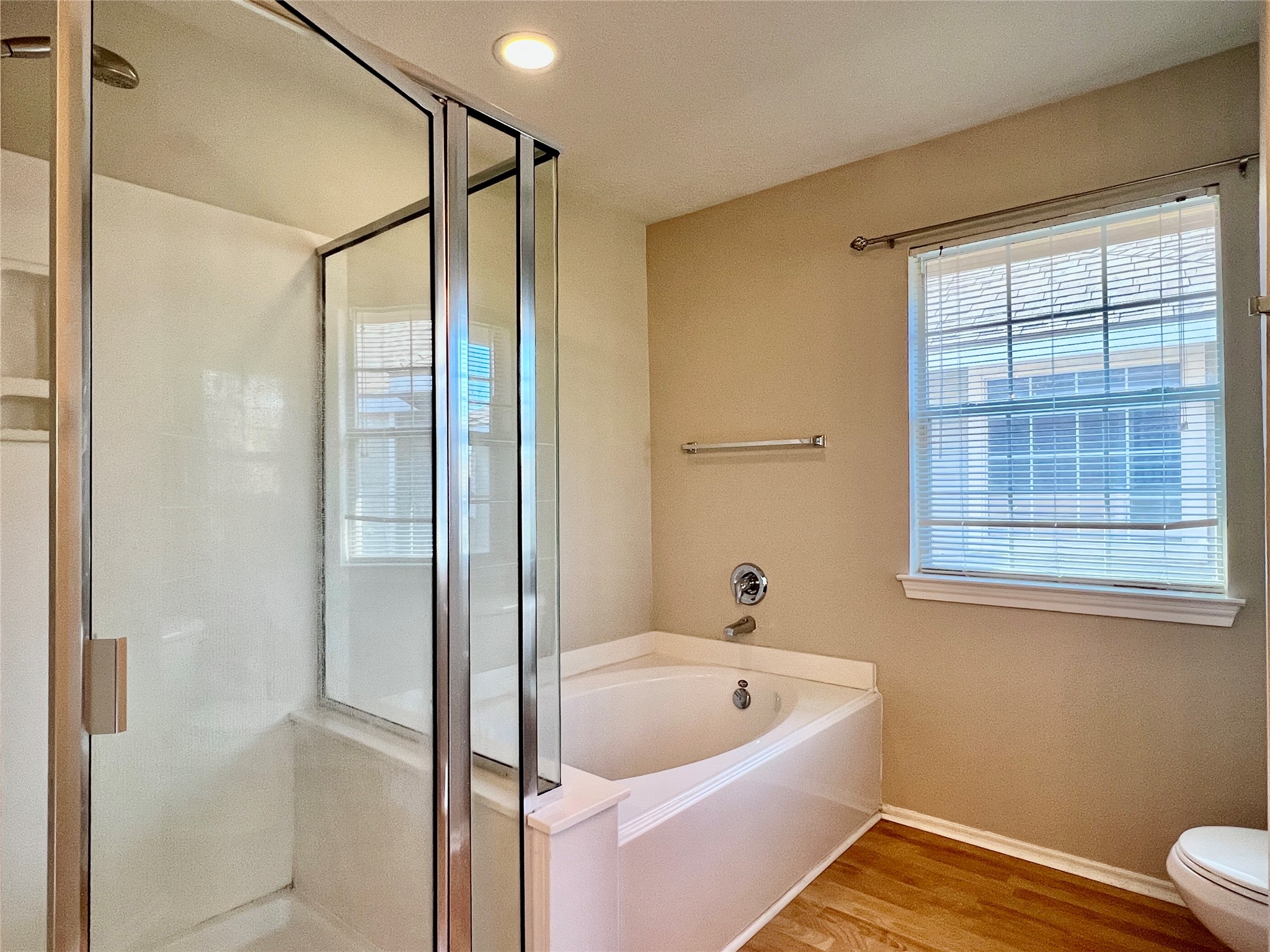 11834 Ramla Place Trail Houston, TX 77089 - Photo 14 of 30 a bathroom with a tub and a shower