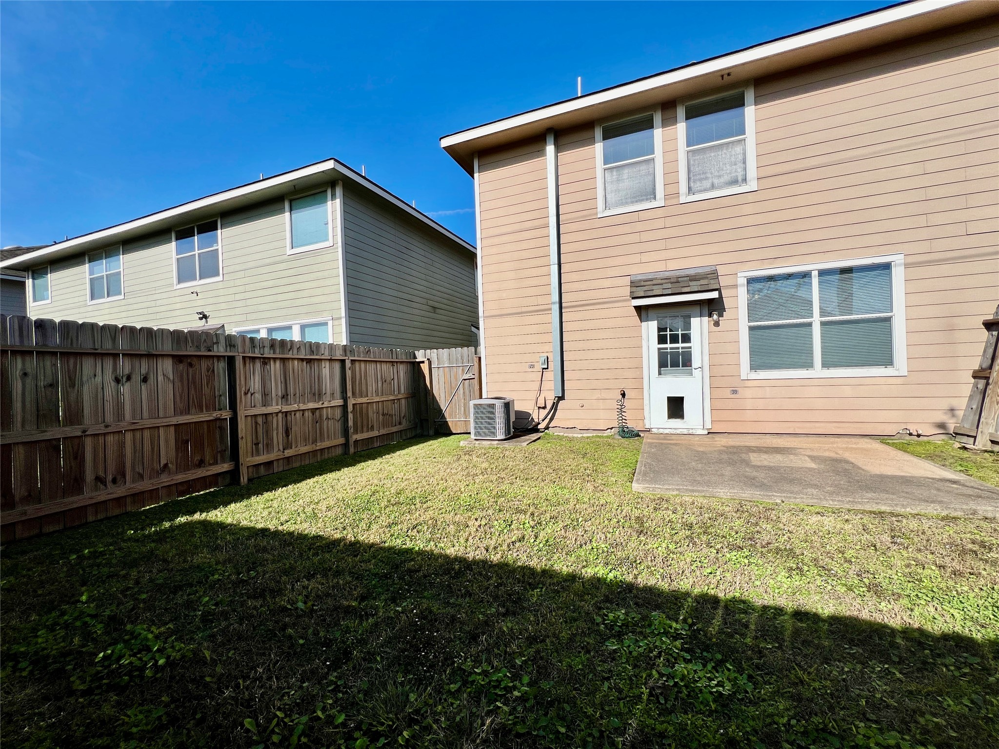 11834 Ramla Place Trail Houston, TX 77089 - Photo 25 of 30 a view of backyard with wooden fence
