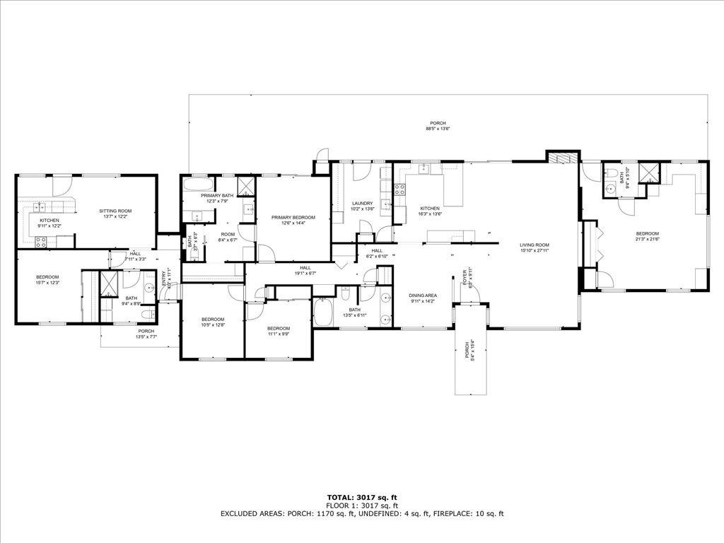14066 Skyview Road Madera, CA 93636 - Photo 42 of 42 a picture of floor plan