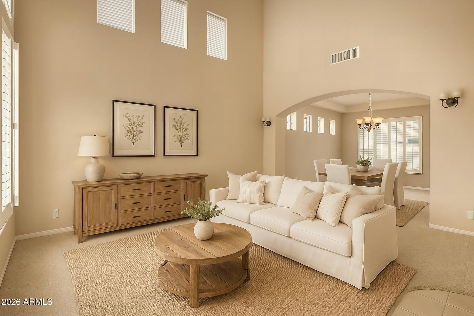2543 South Rincon Drive Chandler, AZ 85286 - Photo 7 of 36 Living room virtually staged