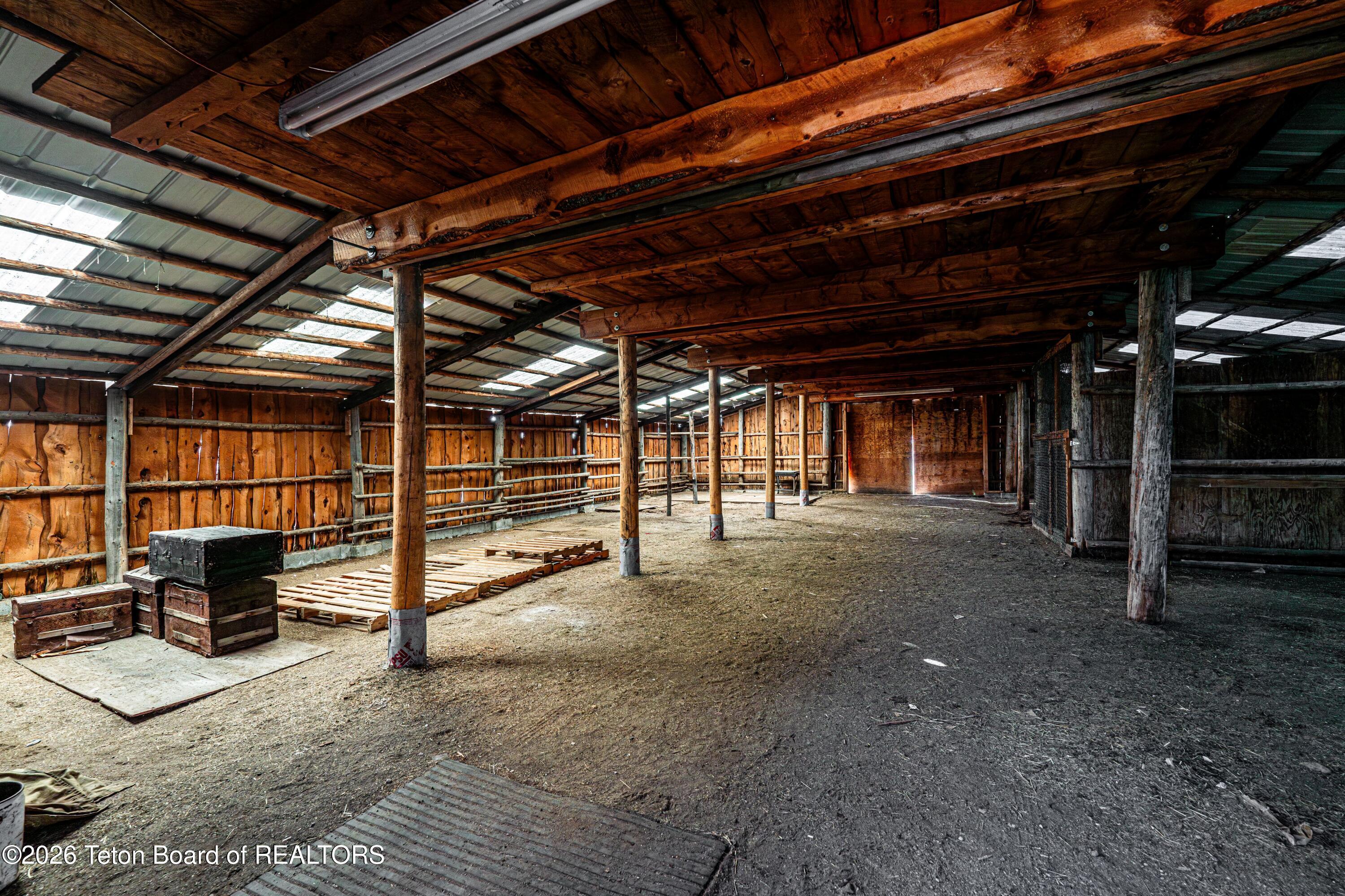 20 Elk Run Road Pinedale, WY 82941 - Photo 28 of 37 Pole Barn Interior