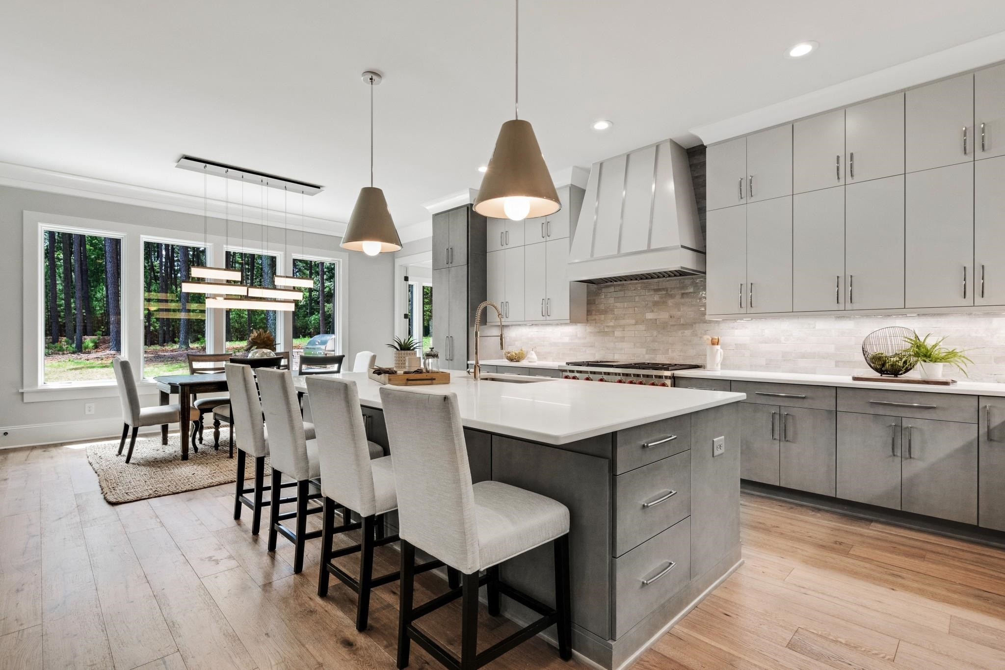 1641 Estate Valley Lane Raleigh, NC 27613 - Photo 13 of 48 Kitchen Opens to Sun Filled Breakfast Area