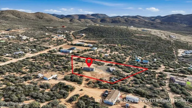 a view of city and mountain