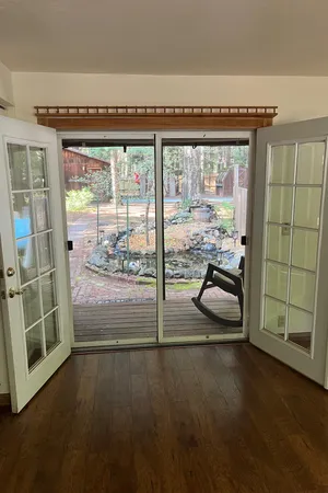 a room with natural light