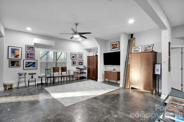 a view of a living room