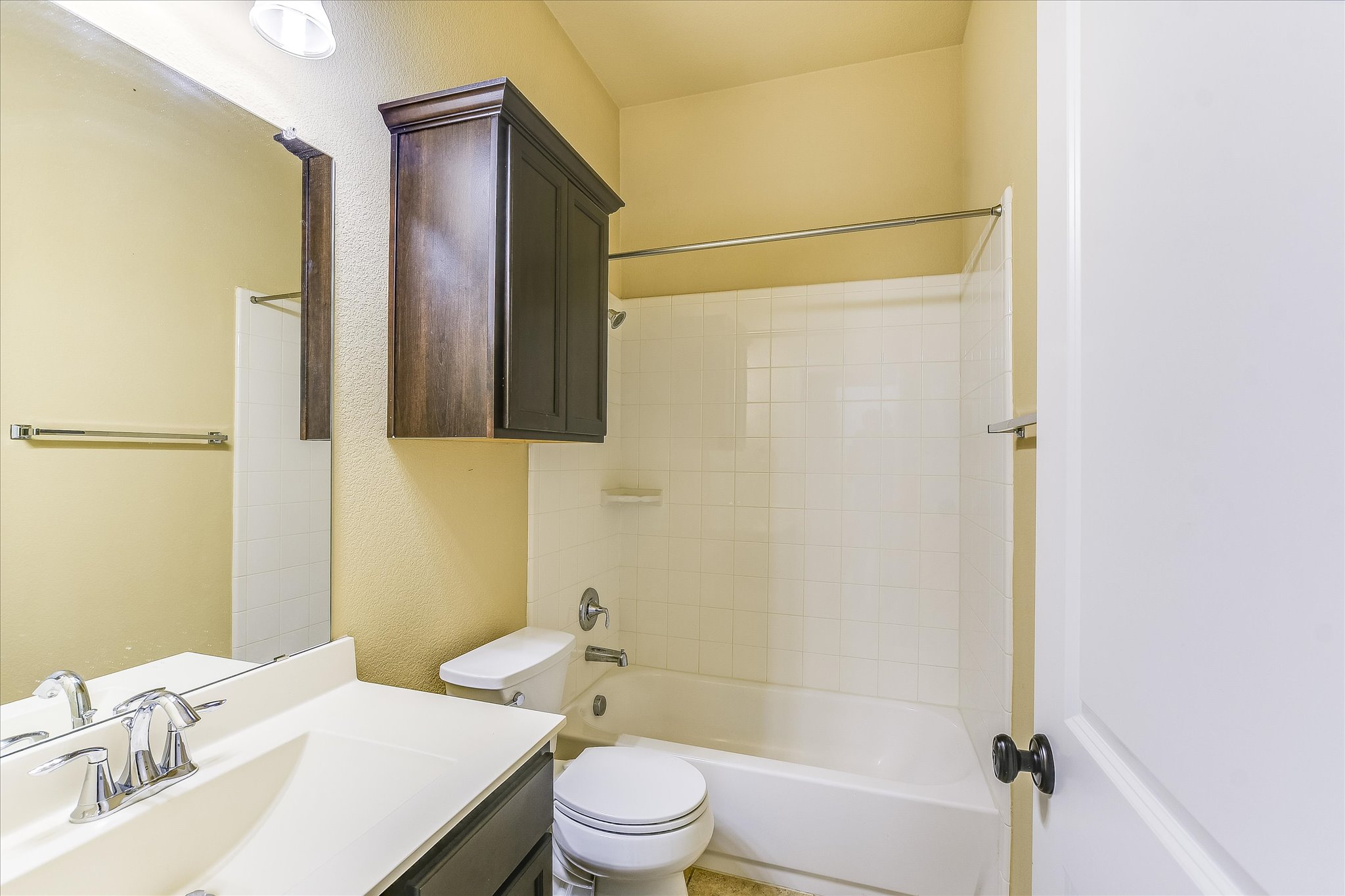 203 Gaspar Bend Cedar Park, TX 78613 - Photo 14 of 20 a bathroom with a sink a toilet and shower